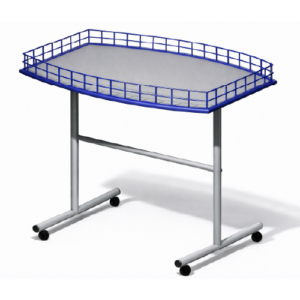 Mesa Promocional Metálica de Piso