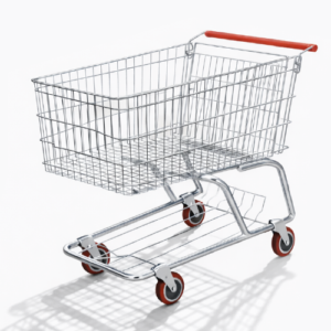 Carro de Compras Metálico para Retail