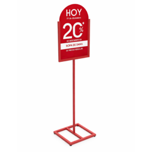 Exhibidor Metálico de Piso