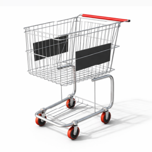 Carro de Compras Compacto para Minimarket y Autoservicio