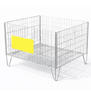 Canastilla Promocional Metálica de Piso