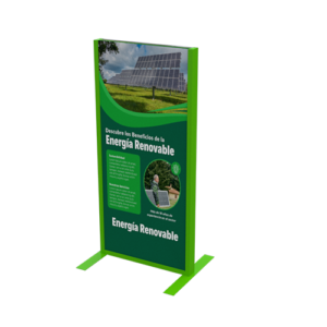 Totem Metálico de Piso