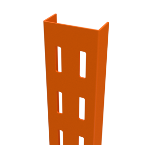 Soporte Metálico Ranurado para Cremallera Tipo C | Conector Ajustable para Exhibición Comercial