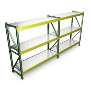 Estantería Metálica Liviana para Almacenamiento y Exhibición | Sistema Modular para Retail y Bodega