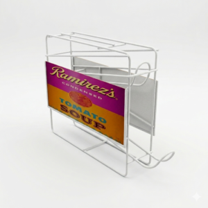 Dispensador Metálico para Latas: Eficiencia y Exhibición Comercial