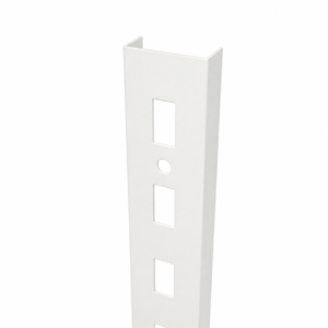 Soporte Metálico para Cremallera Tipo C | Conector para Sistema de Exhibición Comercial