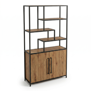 Librero Industrial con Puertas