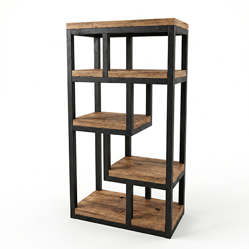 Librero Industrial de Madera
