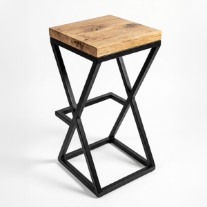 Silla Alta con Estructura Cruzada