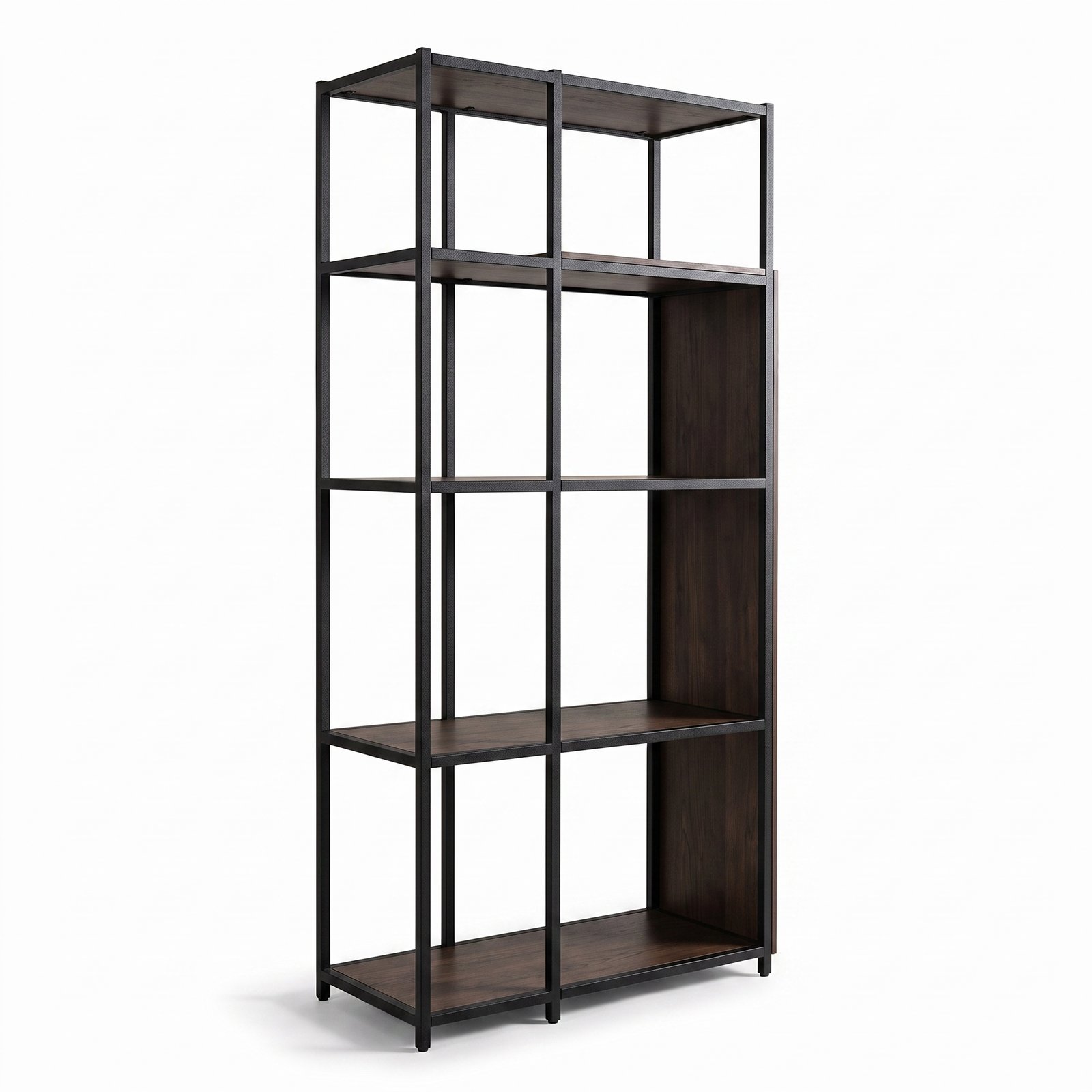 Estantería Alta Metal y Madera