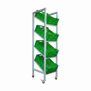 Exhibidor Fruver Vertical Metálico