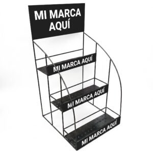 Exhibidor Metálico de Mostrador