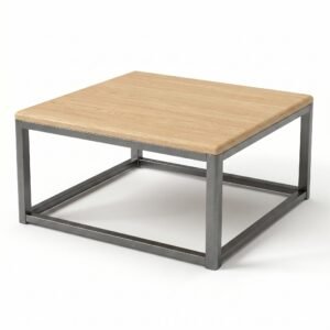 Mesa de Centro Metal y Madera