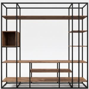 Mueble TV Metal y Madera