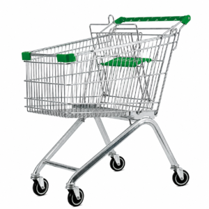 Carro de Compras Metálico de 125 Litros