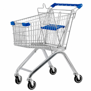 Carro de Compras Metálico de 60 Litros